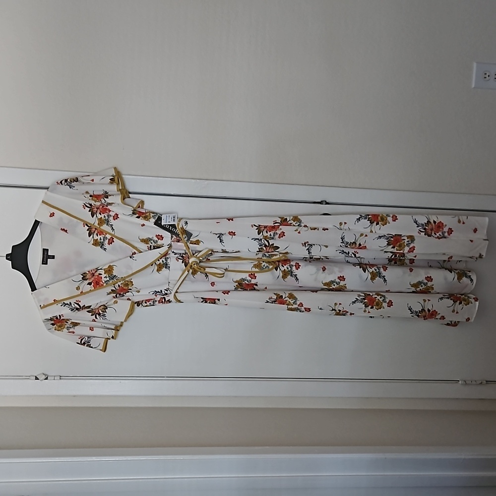 NWT Macy's Luxology Maxi floral dress size S - Picture 2 of 7